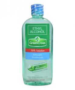 GREEN CROSS 70% ETHYL ALCOHOL 250ML
