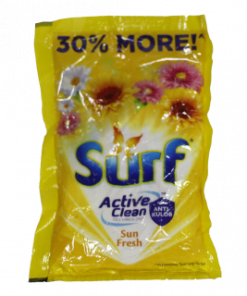 SURF POWDER DETERGENT SUN FRESH 65G SACHET