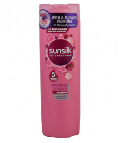 SUNSILK SHAMPOO SMOOTH & MANAGEABLE PINK 180ML