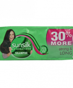 SUNSILK SHAMPOO STRONG & LONG GREEN 13ML X6'S