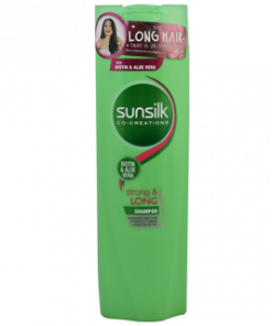 SUNSILK SHAMPOO STRONG & LONG GREEN 180ML