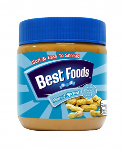 BEST FOODS PEANUT SPREAD 340G