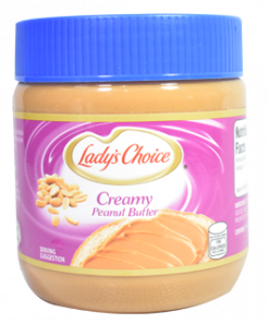 LADY'S CHOICE PEANUT BUTTER CREAMY 340G