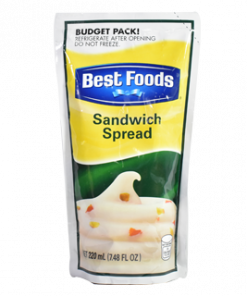 BEST FOODS SANDWICH SPREAD DOY 220ML