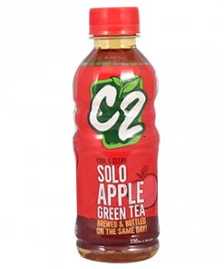C2 GREEN TEA APPLE SOLO 230ML