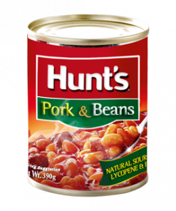 HUNTS PORK&BEANS 390G