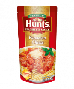 HUNTS SPAGHETTI SAUCE PARMESAN 250G