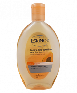 ESKINOL FACIAL CLEANSER PAPAYA SMOOTH WHITE 225ML