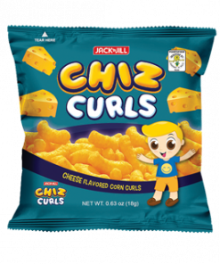 CHIZ CURLS CHEESE 18G