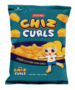 CHIZ CURLS CHEESE 60G