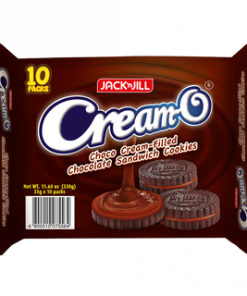 CREAM-O CHOCO FUDGE SANDWICH COOKIES 30GX10S