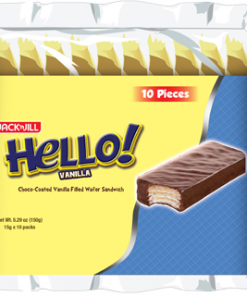 HELLO COATED WAFER VANILLA 15GX10'S