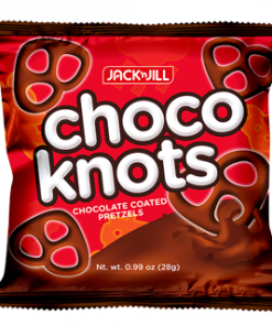 JACK N JILL CHOCO KNOTS PRETZELS 28G