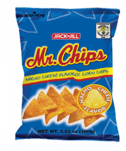 MR. CHIPS NACHO CHEESE 100G