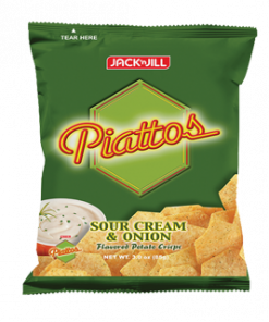 PIATTOS SOUR CREAM ONION 85G