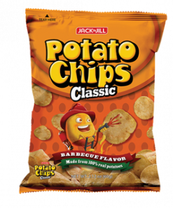 JACK N JILL POTATO CHIPS BBQ 65G
