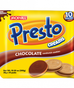 PRESTO CREAM CHOCOLATE 30GX10S