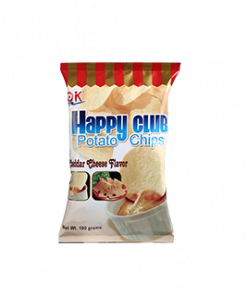 HAPPY CLUB POTATO CHIPS CHEESE 100G