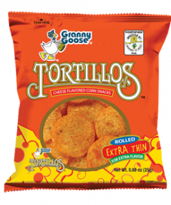 TORTILLOS CHEESE FLAVOR 25G