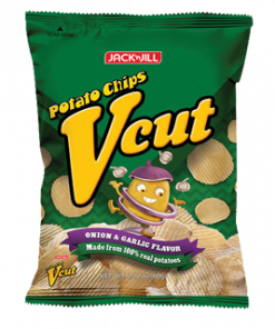 V CUT ONION & GARLIC 65G