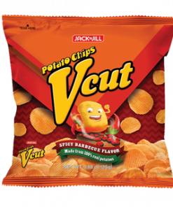 V CUT POTATO CHIPS BBQ 25G