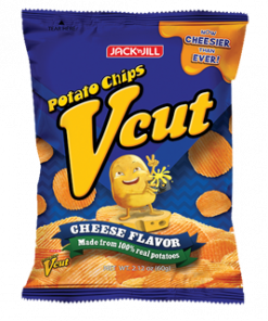 V CUT POTATO CHIPS CHEESE 65G