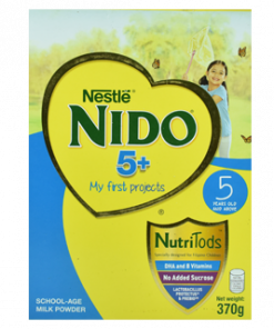NIDO 5+ NUTRITODS 370G MILK FOR KIDS 5YRS+