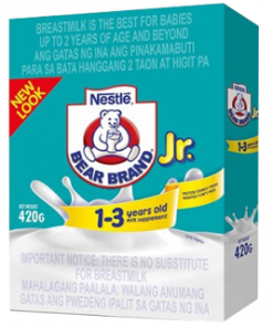 BEARBRAND JUNIOR 420G MILK FOR KIDS 1-3YRS