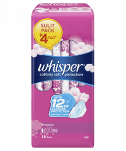 WHISPER COTTONY CLEAN WINGS 16S