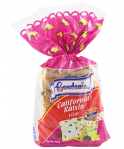 GARDENIA CALIFORNIA RAISIN LOAF 400G