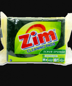 ZIM SCOURING PAD WITH SPONGE