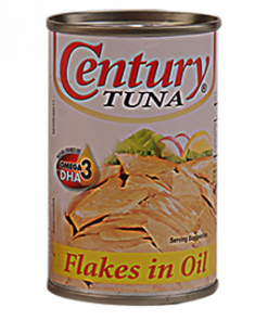CENTURY TUNA FLAKES IN OIL 155G