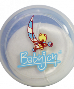 BABYJOY POWDER CASE W/PUFF BLUE