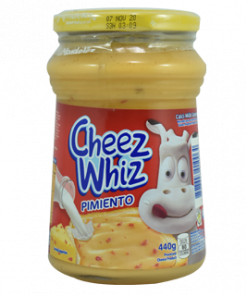 CHEEZ WHIZ PIMIENTO JAR 450G