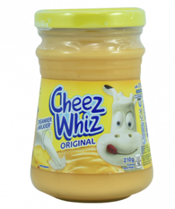 CHEEZ WHIZ ORIGINAL JAR 210G