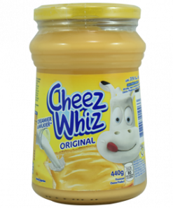 CHEEZ WHIZ ORIGINAL JAR 450G