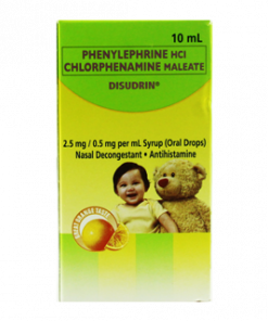 DISUDRIN DROPS 10ML