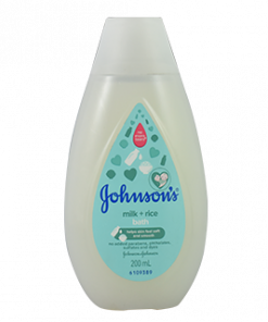 JOHNSON'S MILK + RICE LOTION 200ML