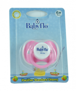 BABYFLO PACIFIER STANDARD CHERRY