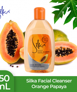 SILKA FACIAL CLEANSER ORANGE  PAPAYA 150ML