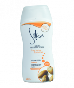 SILKA LOTION WHITENING SHEA BUTTER 50ML