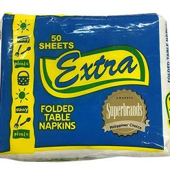 EXTRA FOLDED TABLE NAPKIN 50S