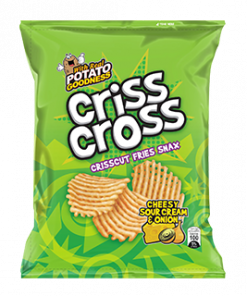 CRISS CROSS SOUR CREAM 20G