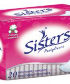 SISTERS PANTYLINER INDVIDUAL 20S