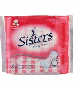 SISTERS PANTYLINER BREATHABLE 8S