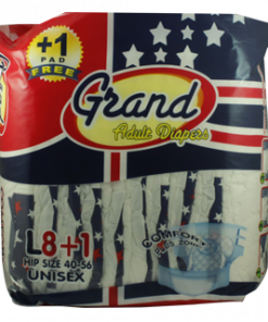 GRAND ADULT DIAPER LARGE 8S