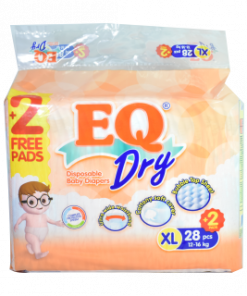 EQ DRY ECONO PACK XL 28'S