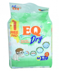 EQ DRY TRAVEL PACK MEDIUM 18'S