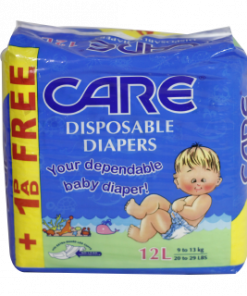 CARE DIAPER LARGE 12'S