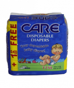 CARE DIAPER XL 12S